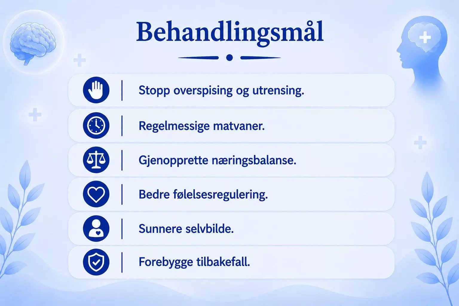 Behandlingsmål