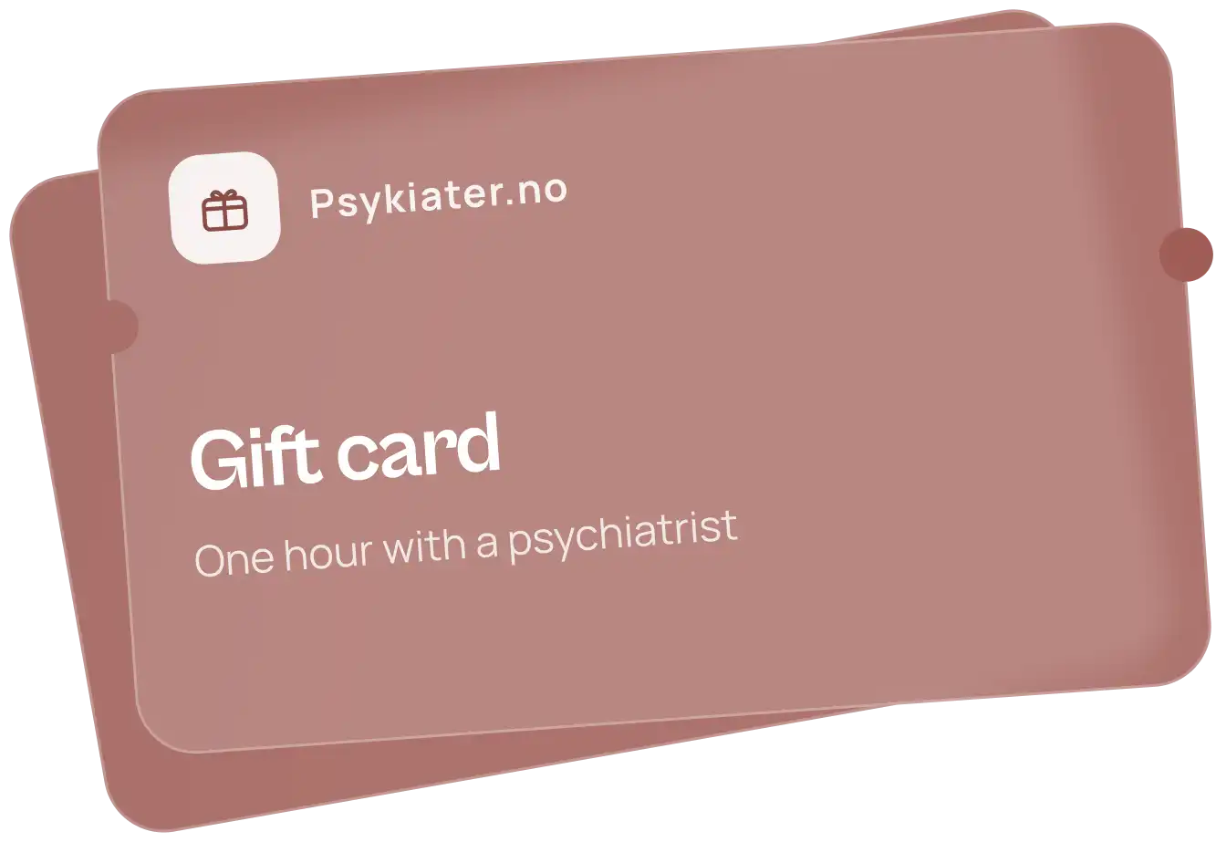 Gi noen en time med en psykiater i gave
