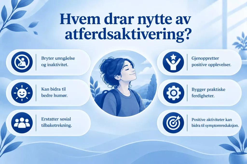 Hvem drar nytte av atferdsaktivering