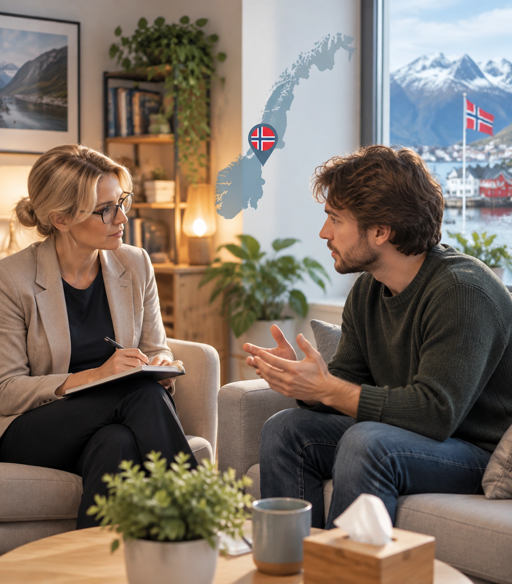 Norway Psychologist Session