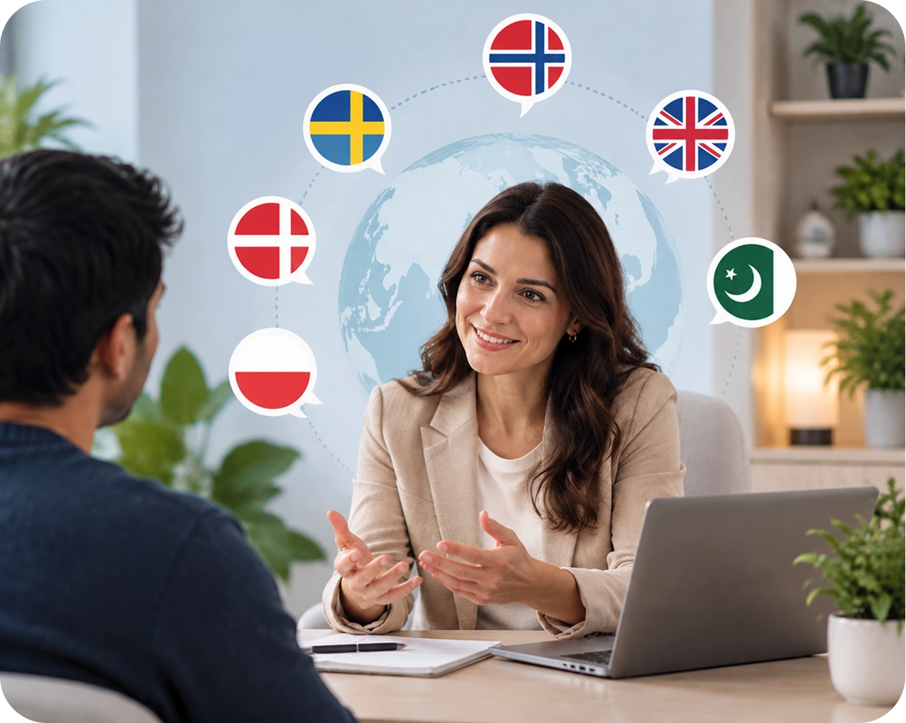 Språkalternativer