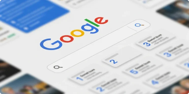 synlig på Google