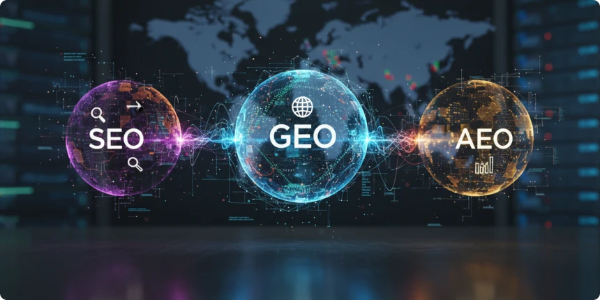 SEO vs GEO vs AEO