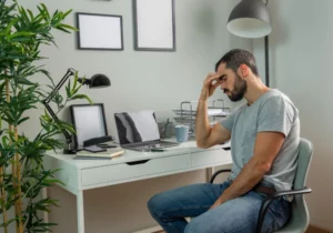 Fjernarbeid pavirkning i mental helse