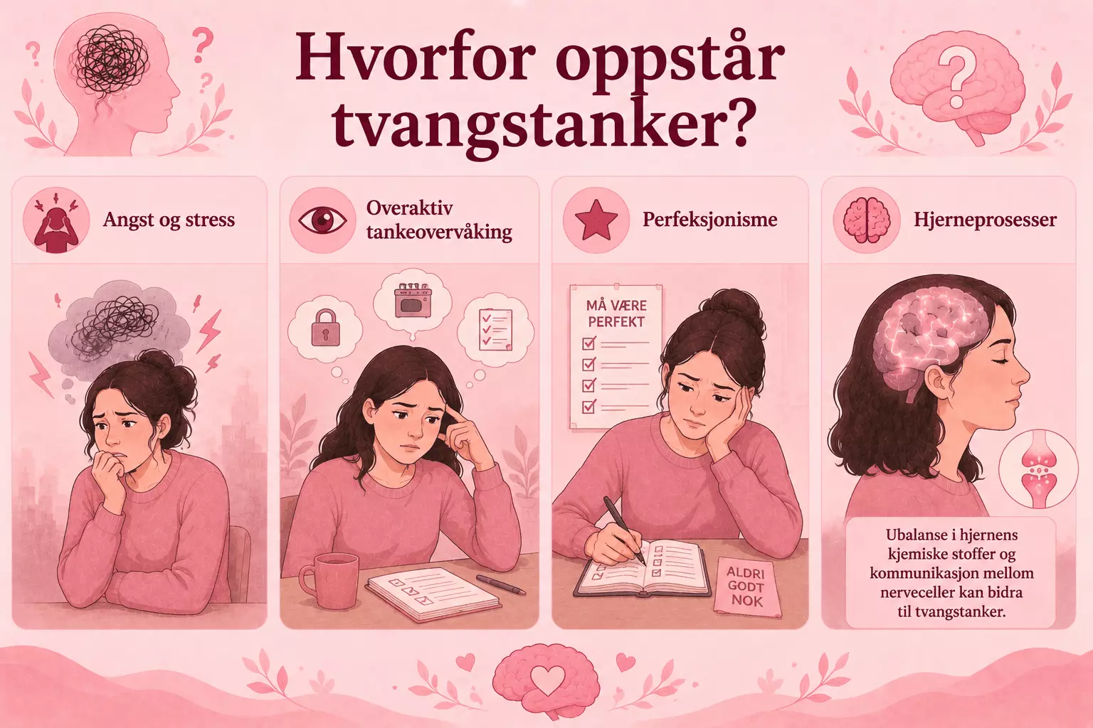 Hvorfor oppstår tvangstanker?