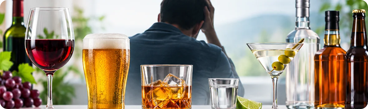 Hva er typene alkoholavhengighet?